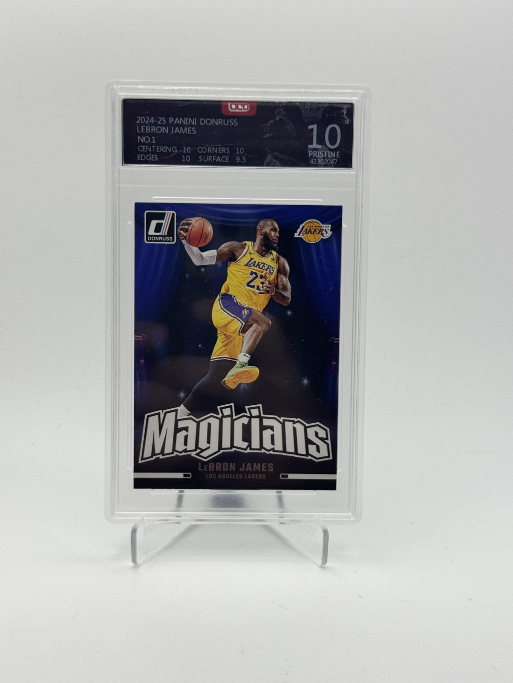 2024-25 Donruss #1 LeBron James Magicians OCD-10