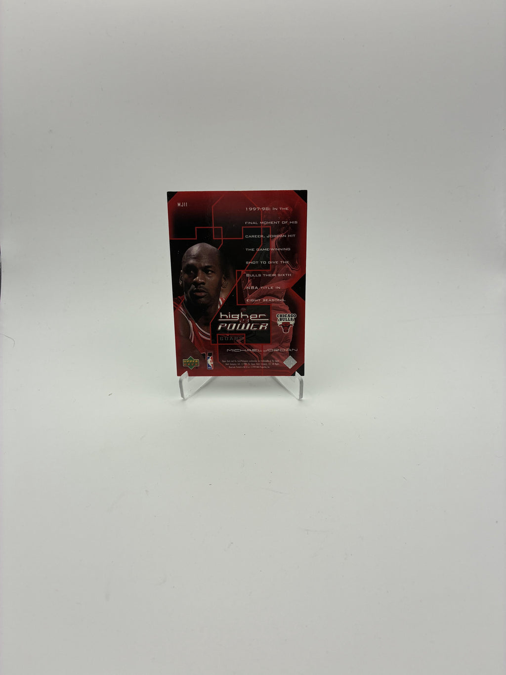 1999-00 Upper Deck #MJ11 Michael Jordan MJ: A Higher Power