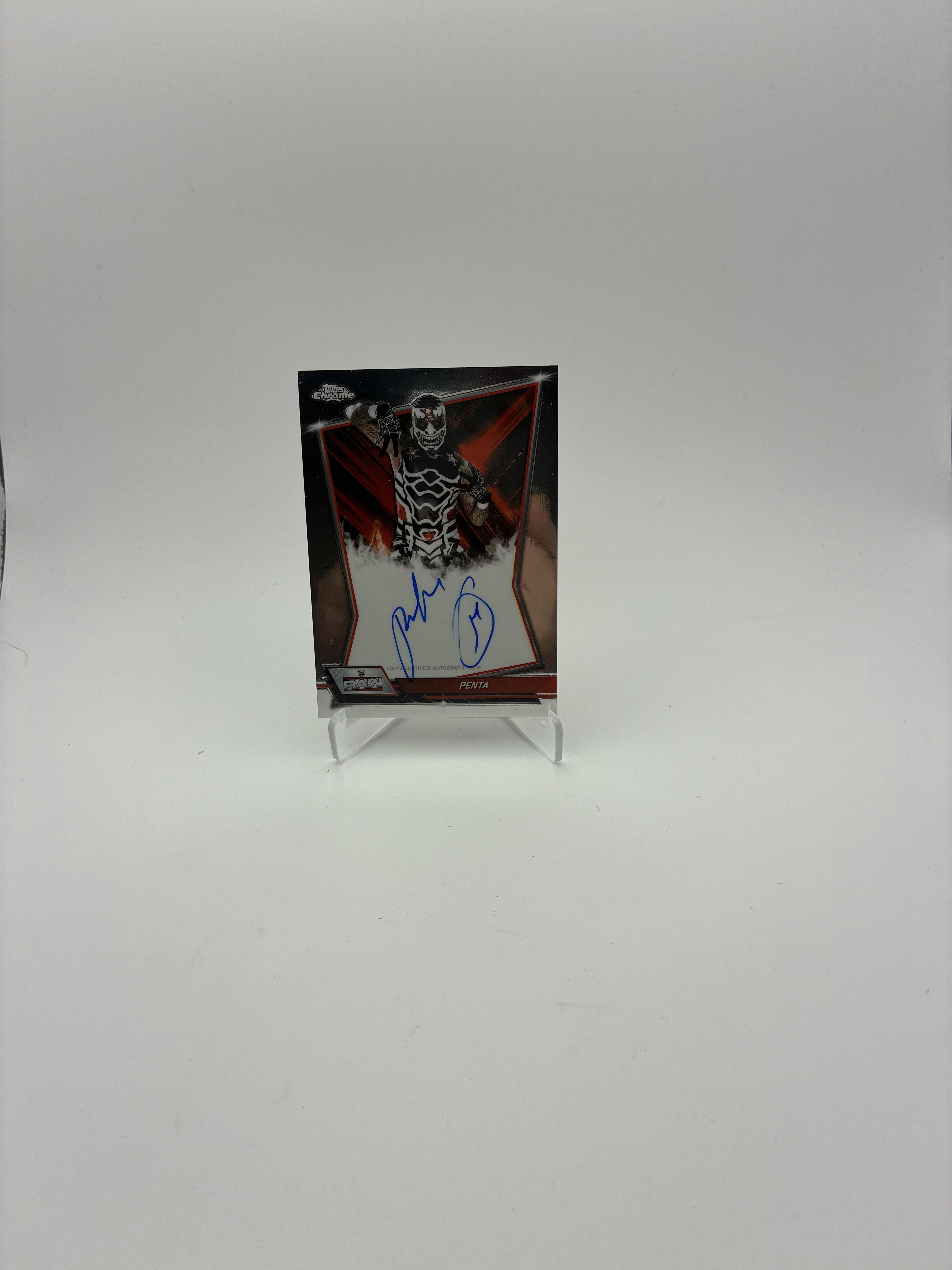2026 Topps Chrome WWE #RBA-PEN Penta Red Brand Autographs