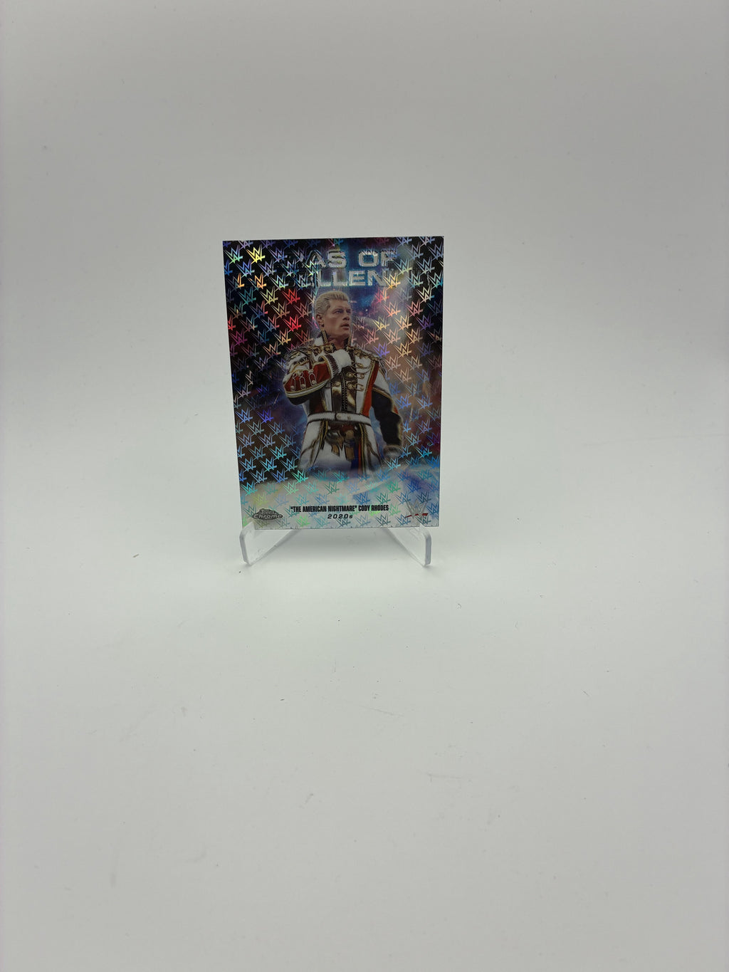 2026 Topps Chrome WWE "The American Nightmare" Eras of Excellence Logofractor