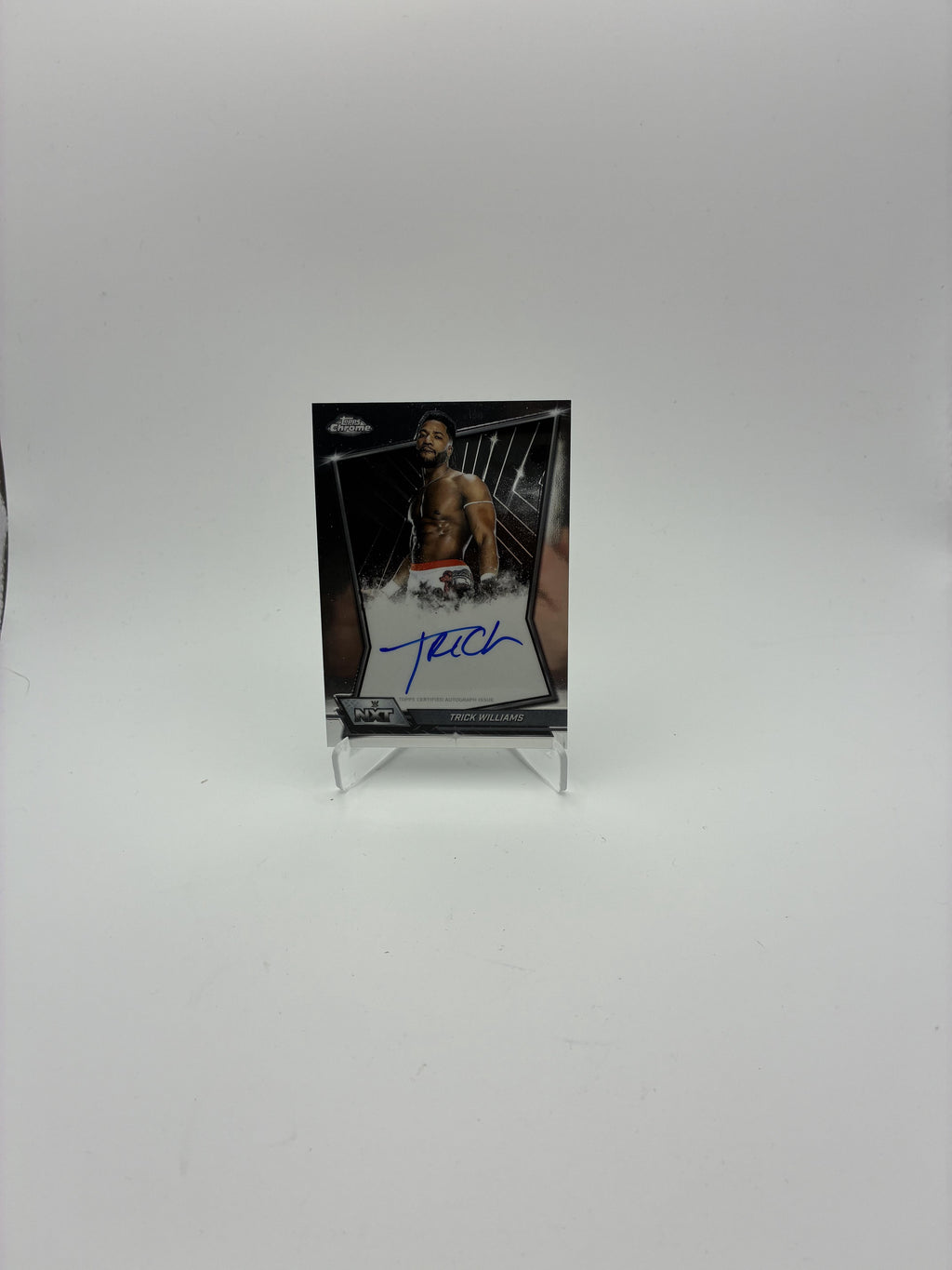 2026 Topps Chrome WWE #NXT-TRI Trick Williams NXT Autographs