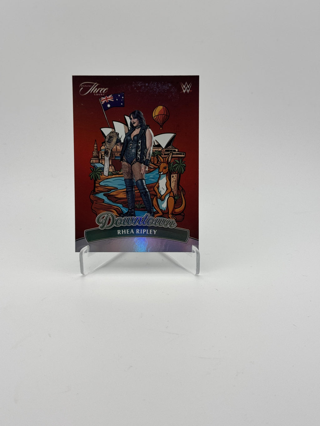 2024 Panini Three Count WWE #8 Rhea Ripley Downtown