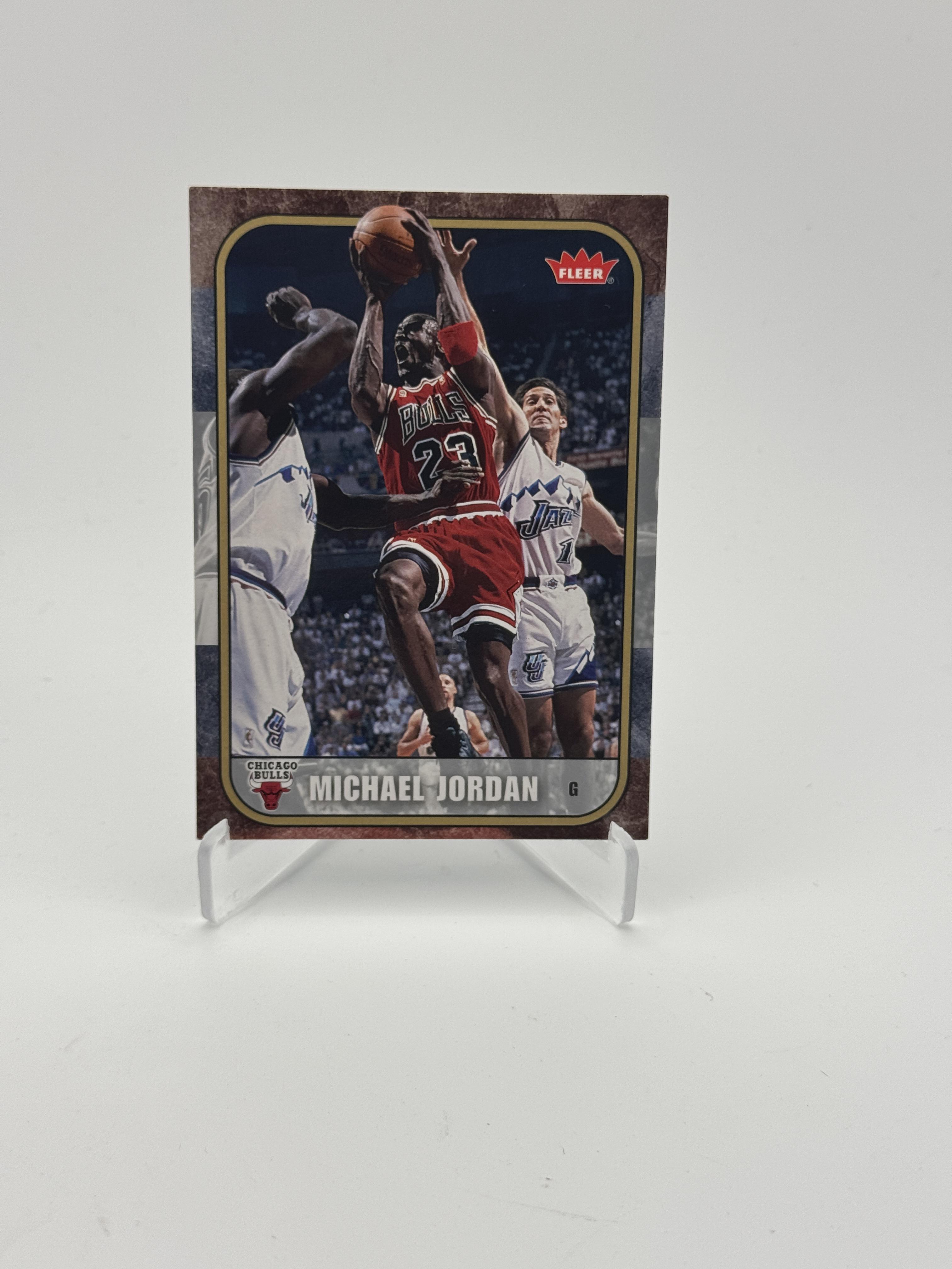 2007-08 Fleer Michael Jordan Box Set #65 Michael Jordan