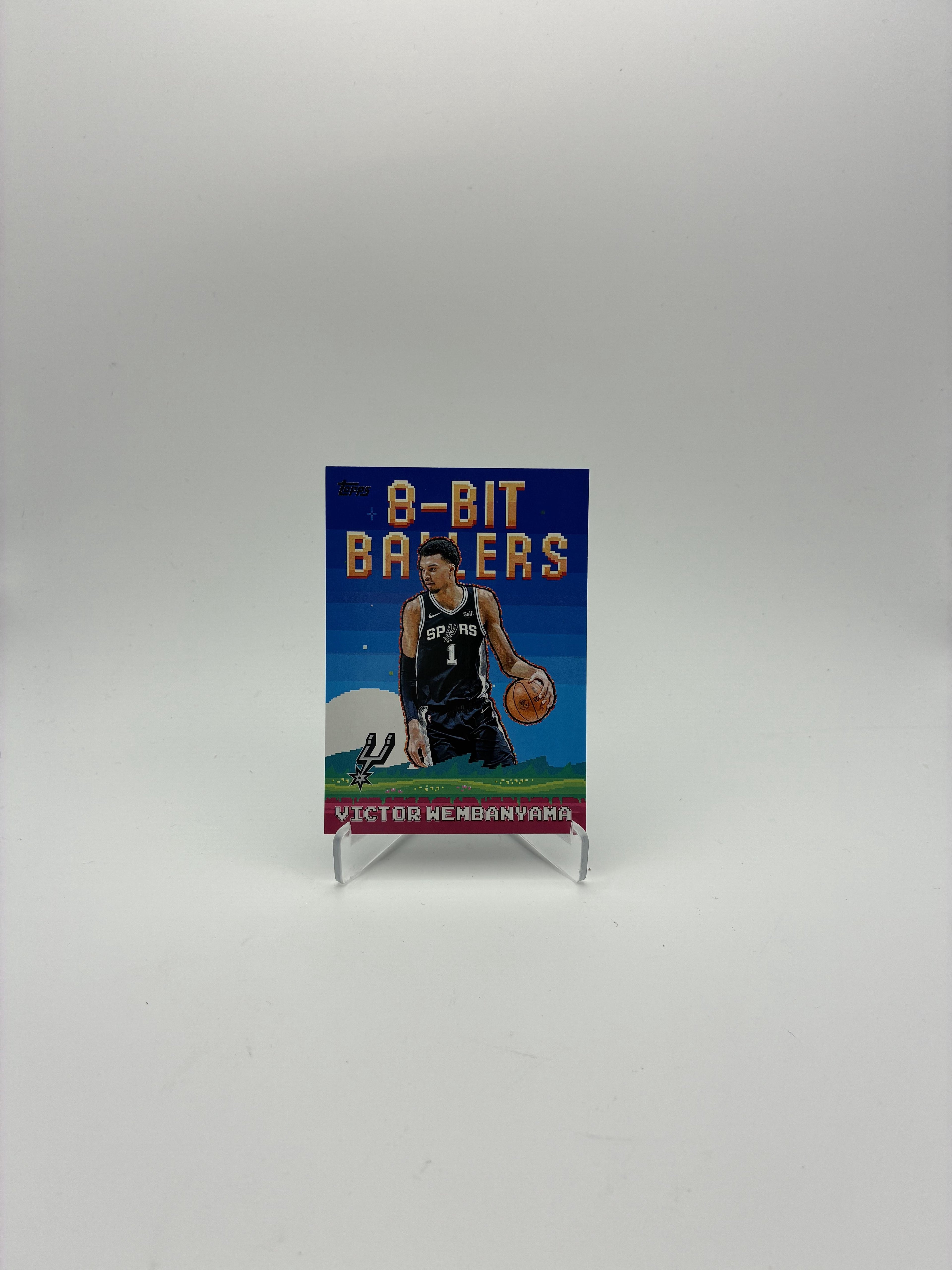 2025-26 Topps #8B-4 Victor Wembanyama 8-Bit Ballers