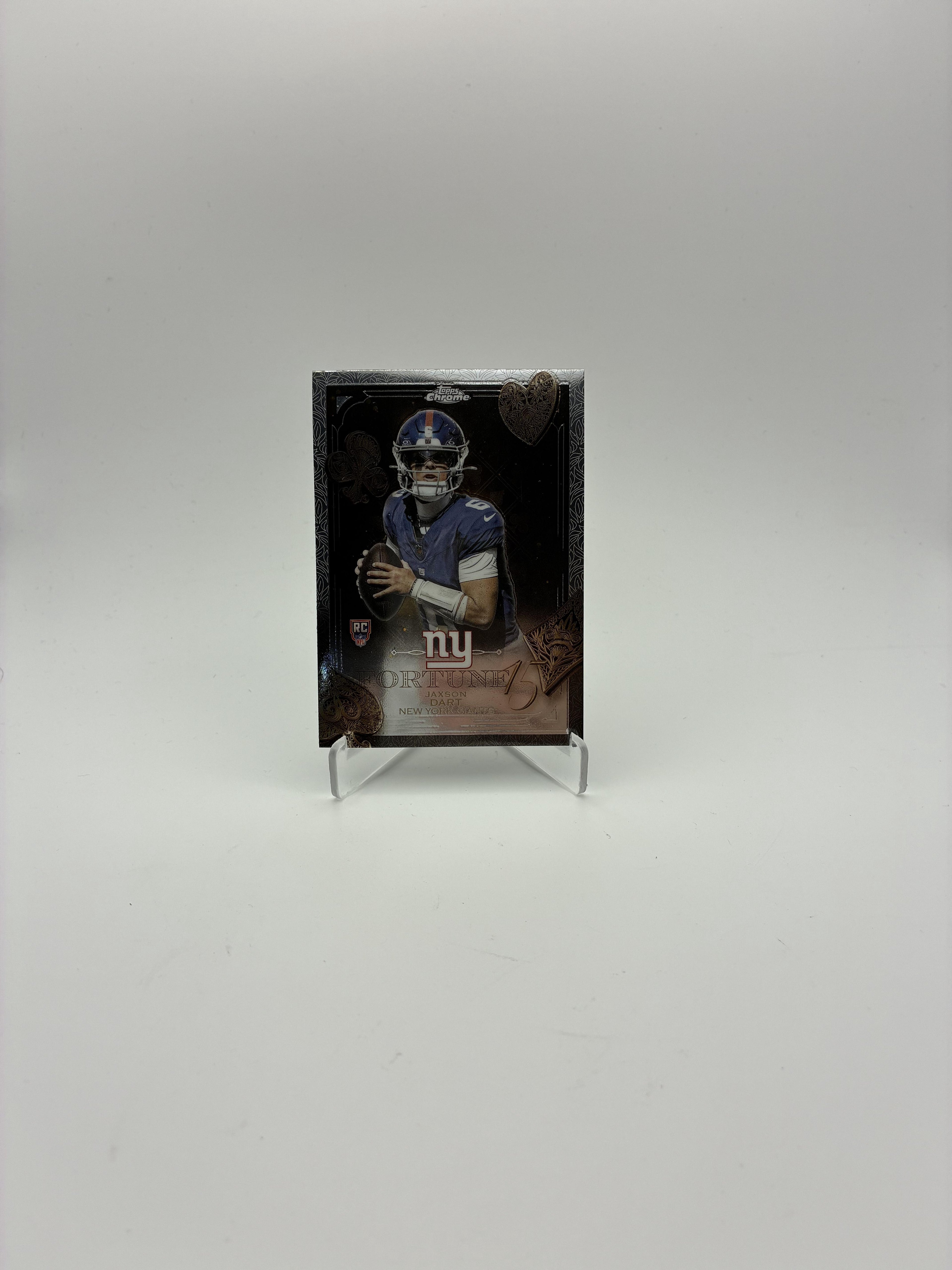2025 Topps Chrome #F15-23 Jaxson Dart Fortune 15