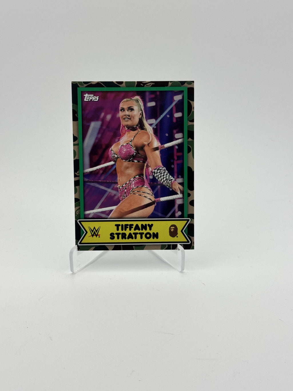 2025 Topps WWE x BAPE #23 Tiffany Stratton