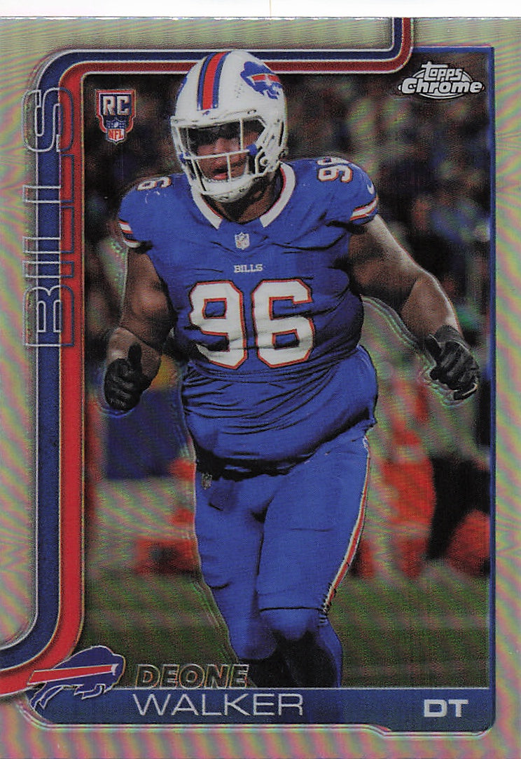 2025 Topps Chrome #360 Deone Walker Refractor