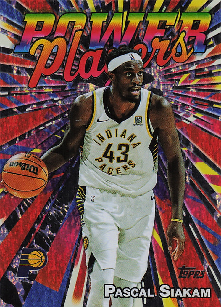2025-26 Topps #PP-3 Pascal Siakam Power Players
