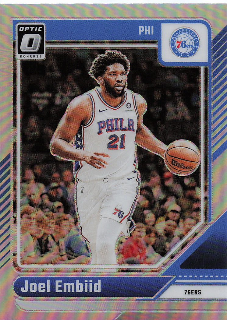 2024-25 Donruss Optic #19 Joel Embiid Holo