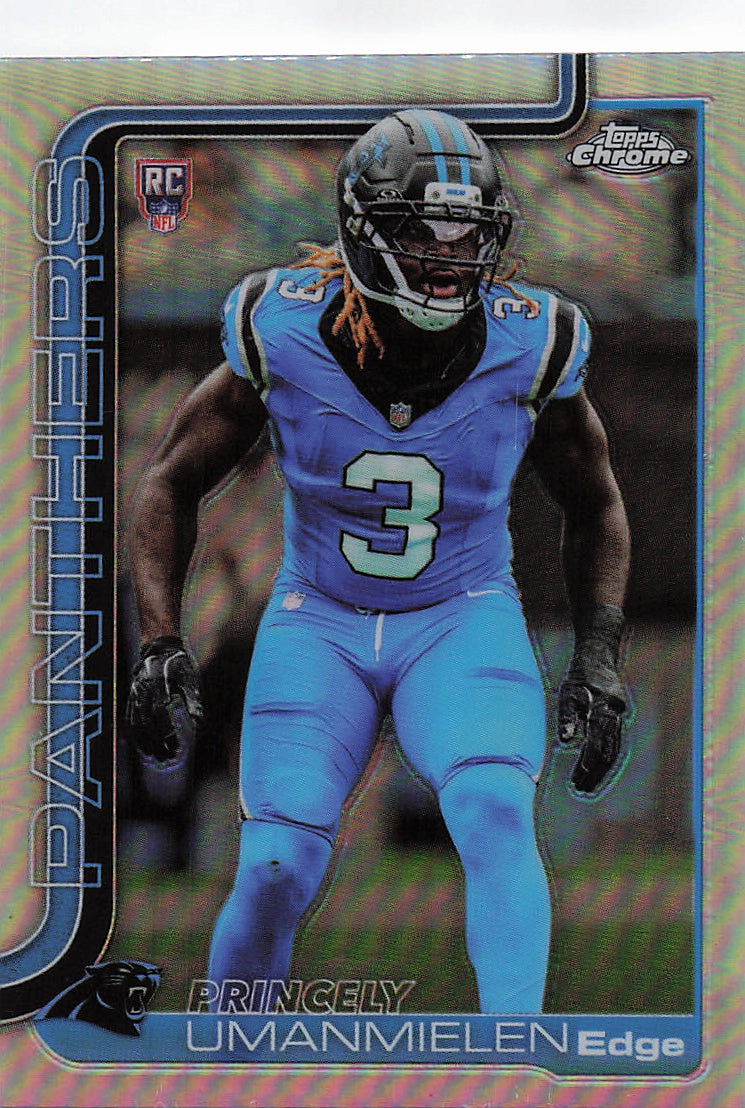 2025 Topps Chrome #377 Princely Umanmielen Refractor