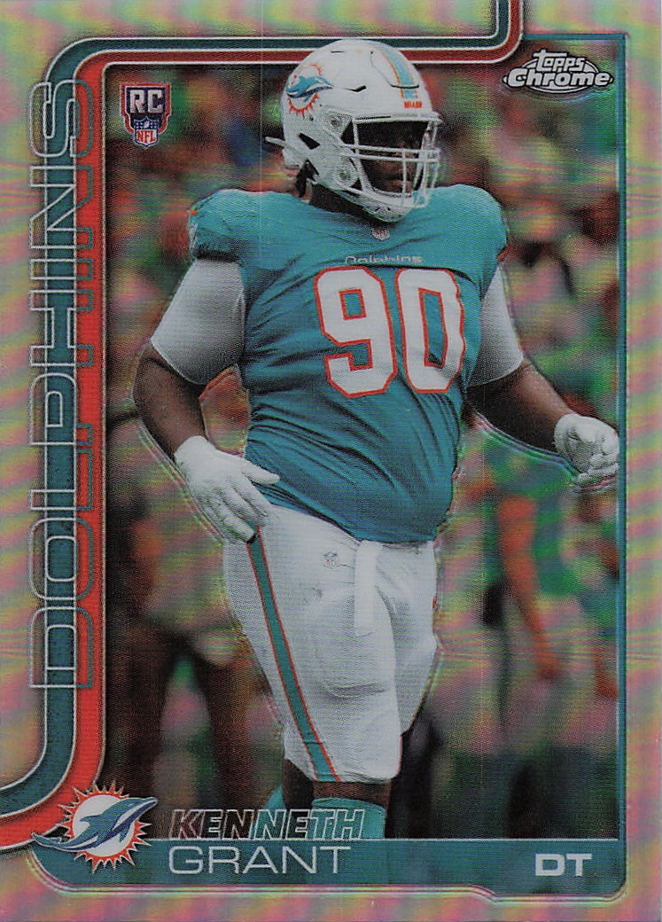 2025 Topps Chrome #362 Kenneth Grant Refractor