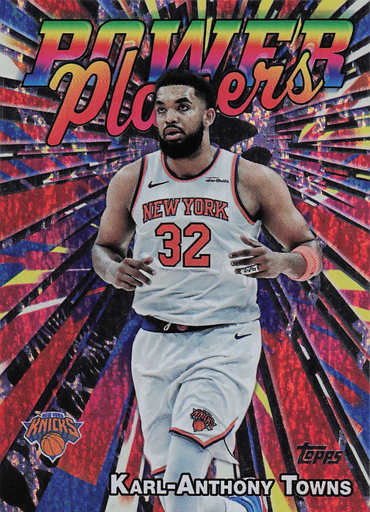 2025-26 Topps #PP-4 Karl-Anthony Towns Power Players