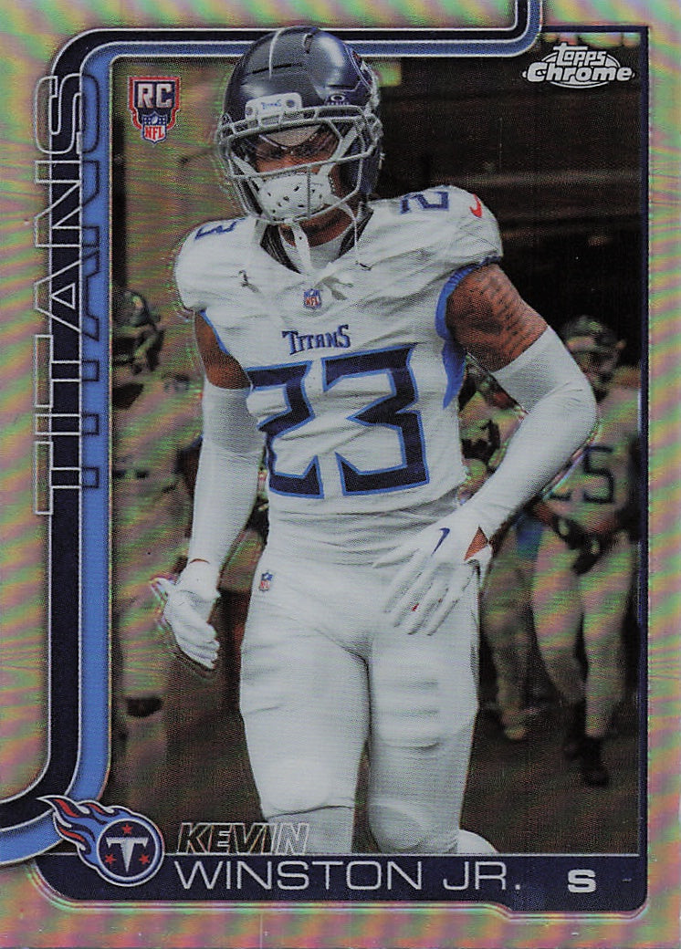 2025 Topps Chrome #375 Kevin Winston Jr. Refractor
