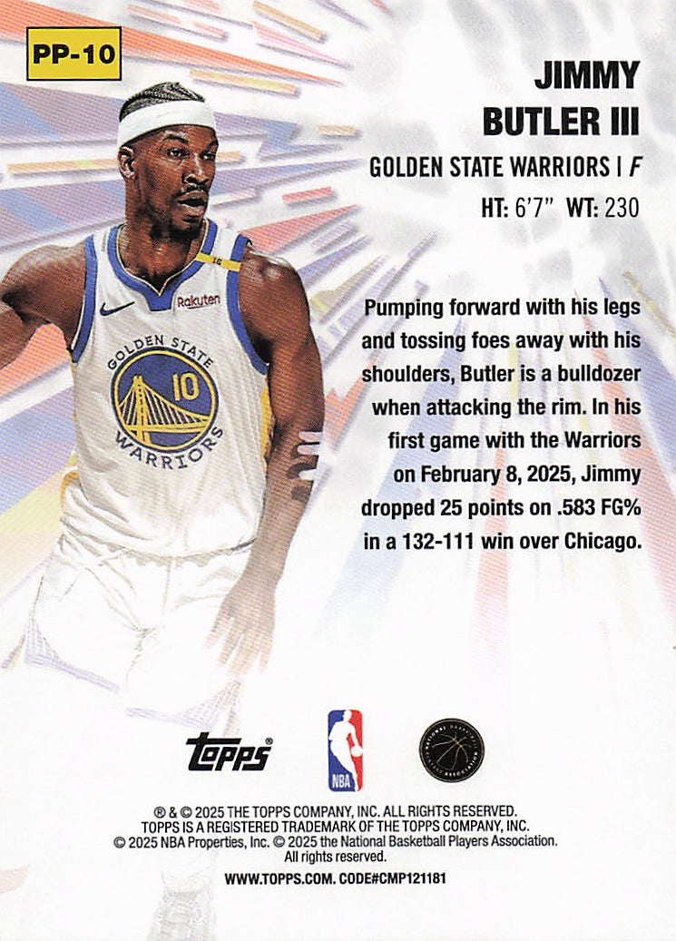 2025-26 Topps #PP-10 Jimmy Butler III Power Players