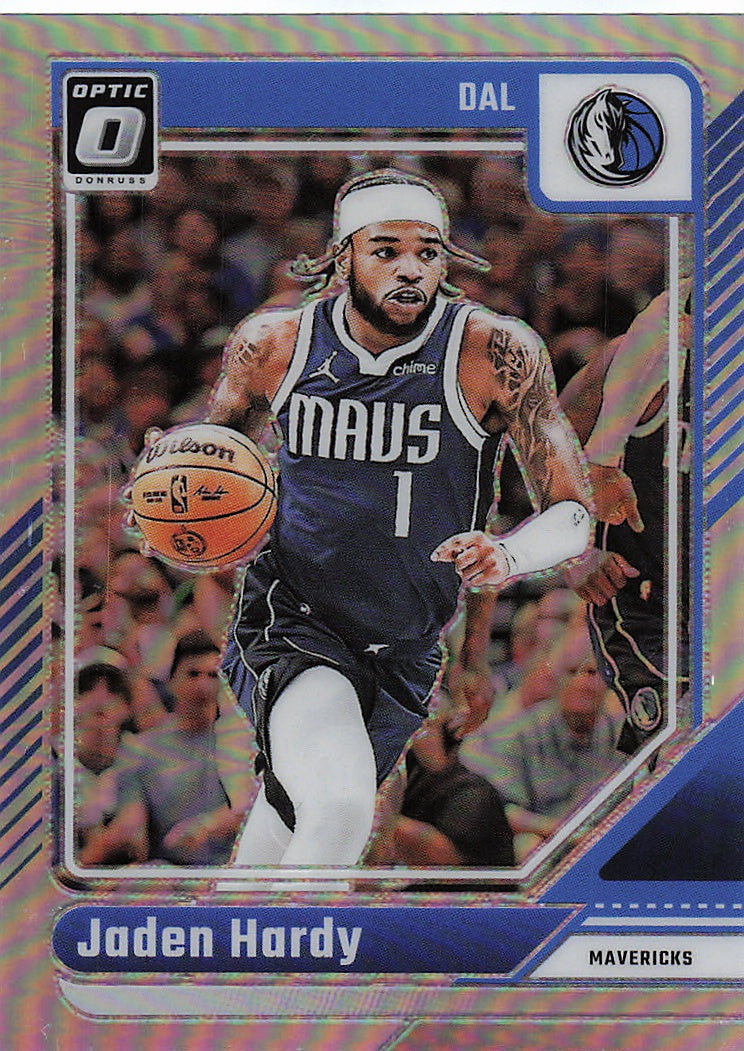 2024-25 Donruss Optic #33 Jaden Hardy Holo
