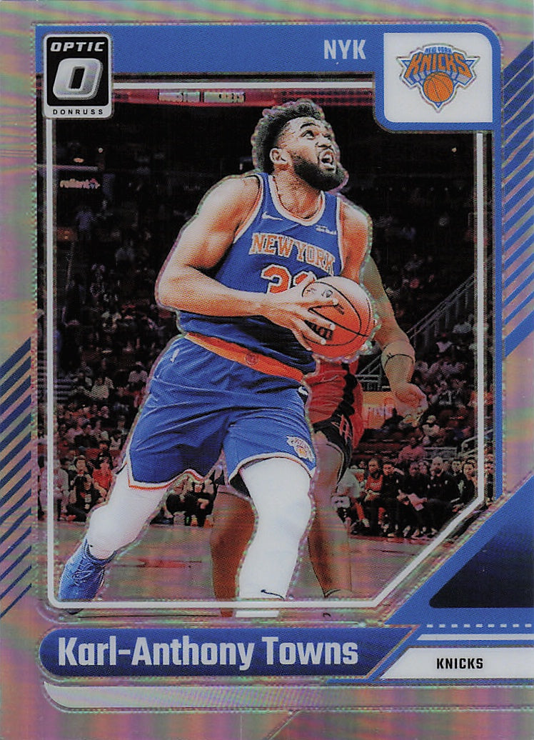 2024-25 Donruss Optic #158 Karl-Anthony Towns Holo