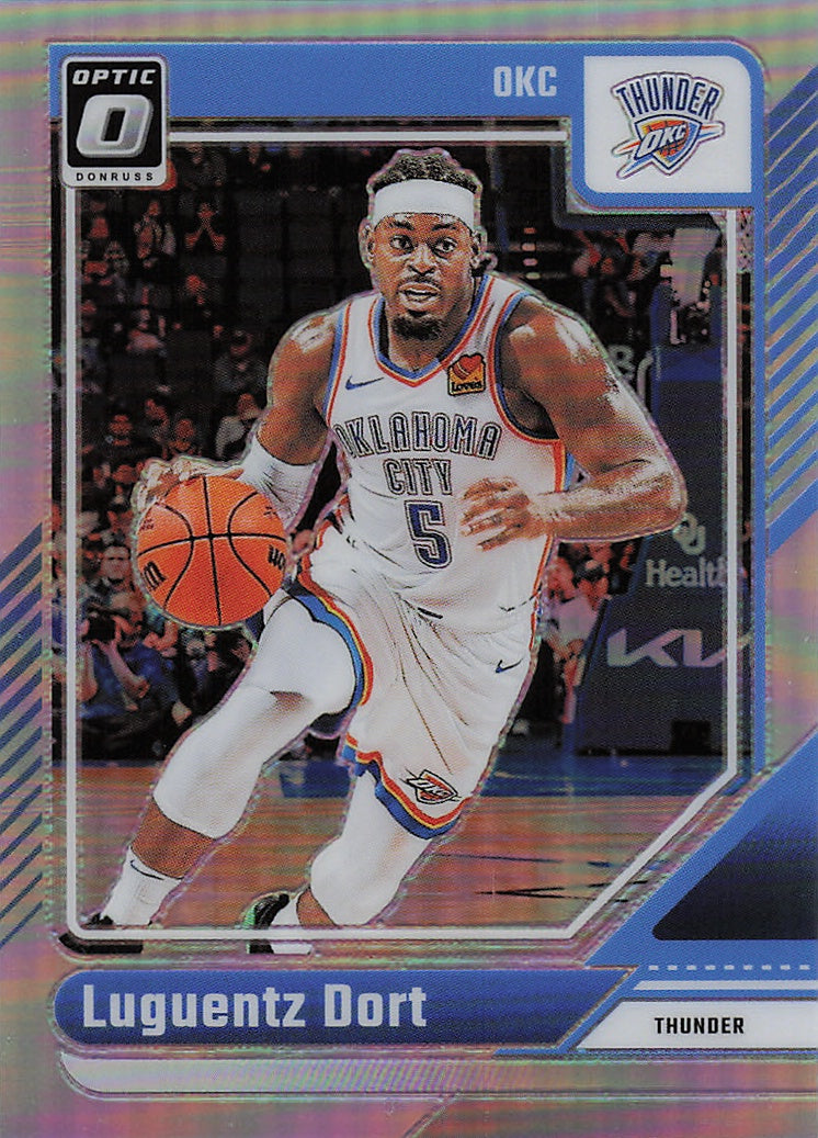 2024-25 Donruss Optic #130 Luguentz Dort Holo