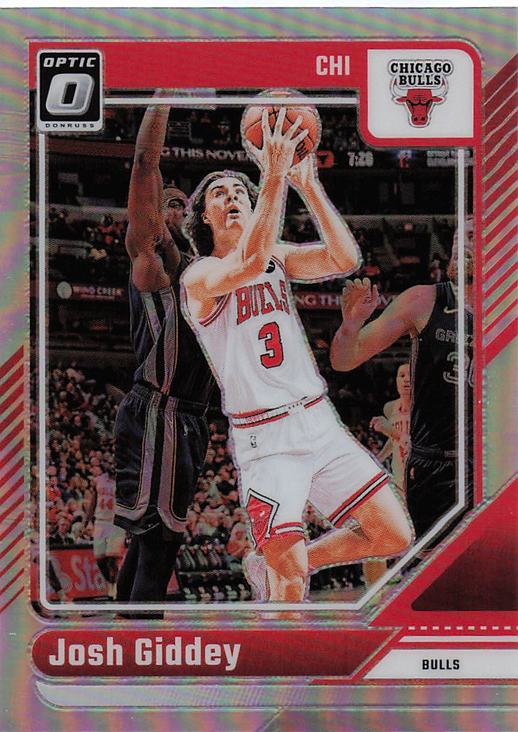 2024-25 Donruss Optic #120 Josh Giddey Holo