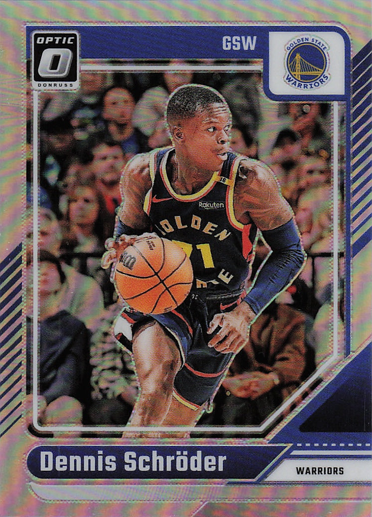2024-25 Donruss Optic #84 Dennis Schroder Holo
