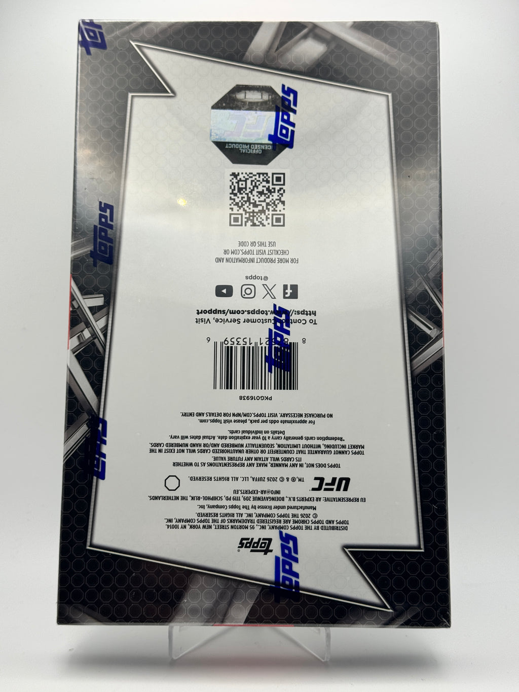 2026 Topps Chrome UFC Hobby Box