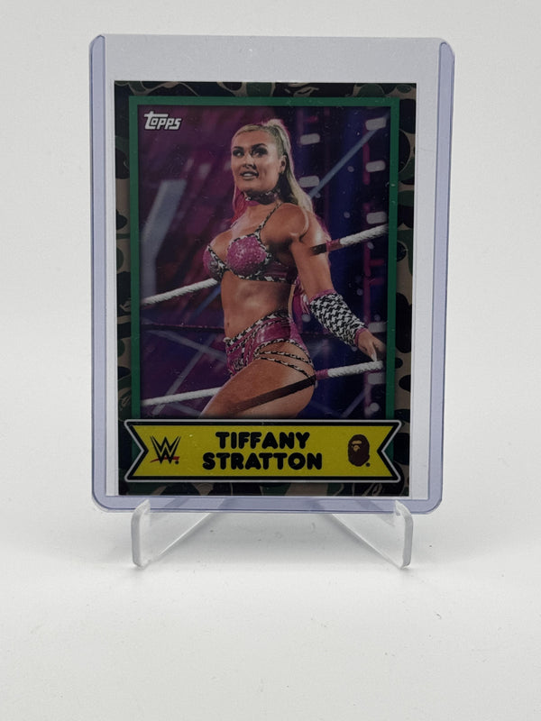 2025 Topps WWE x BAPE #23 Tiffany Stratton