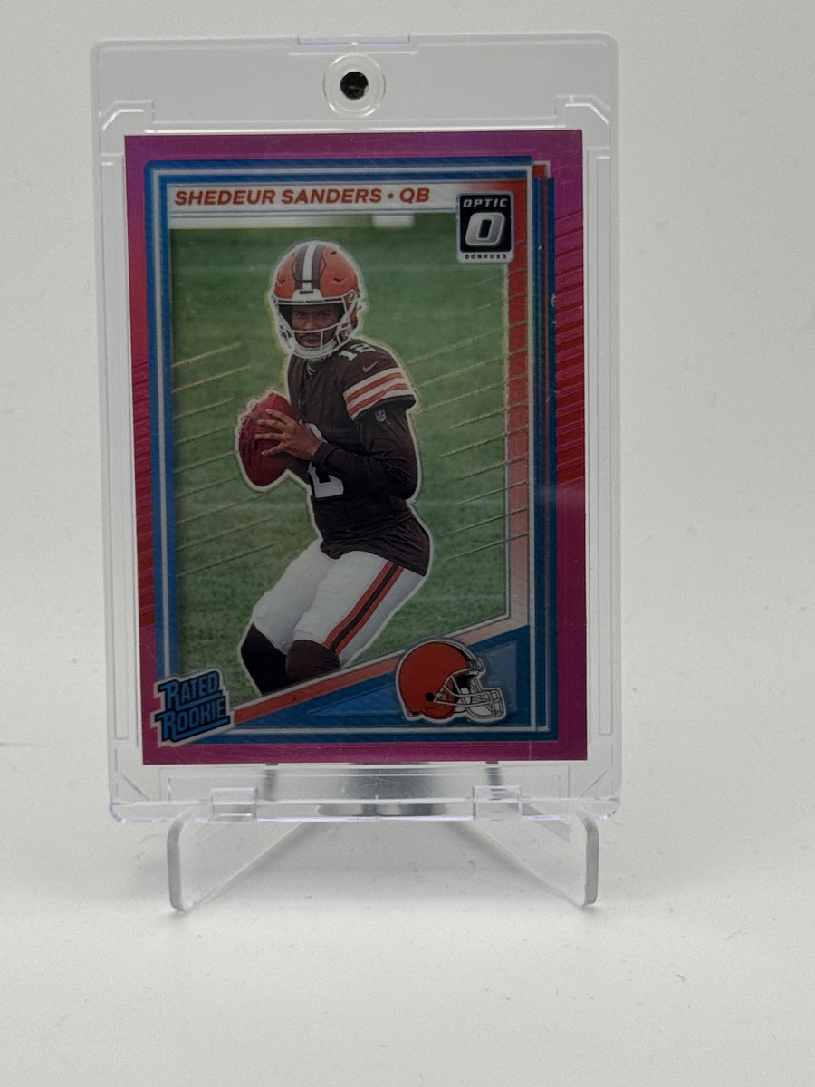 2025 Donruss #306 Shedeur Sanders Press Proofs Purple
