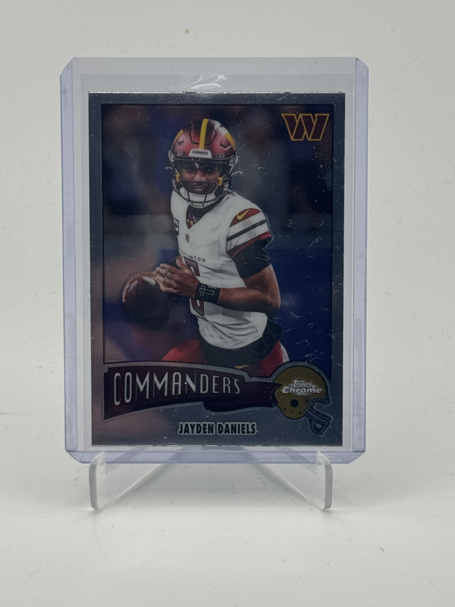 2025 Topps Chrome #1975-34 Jayden Daniels 1975 Topps Refractor