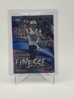 2024 Topps Chrome #F-2 Drake Maye Finesse