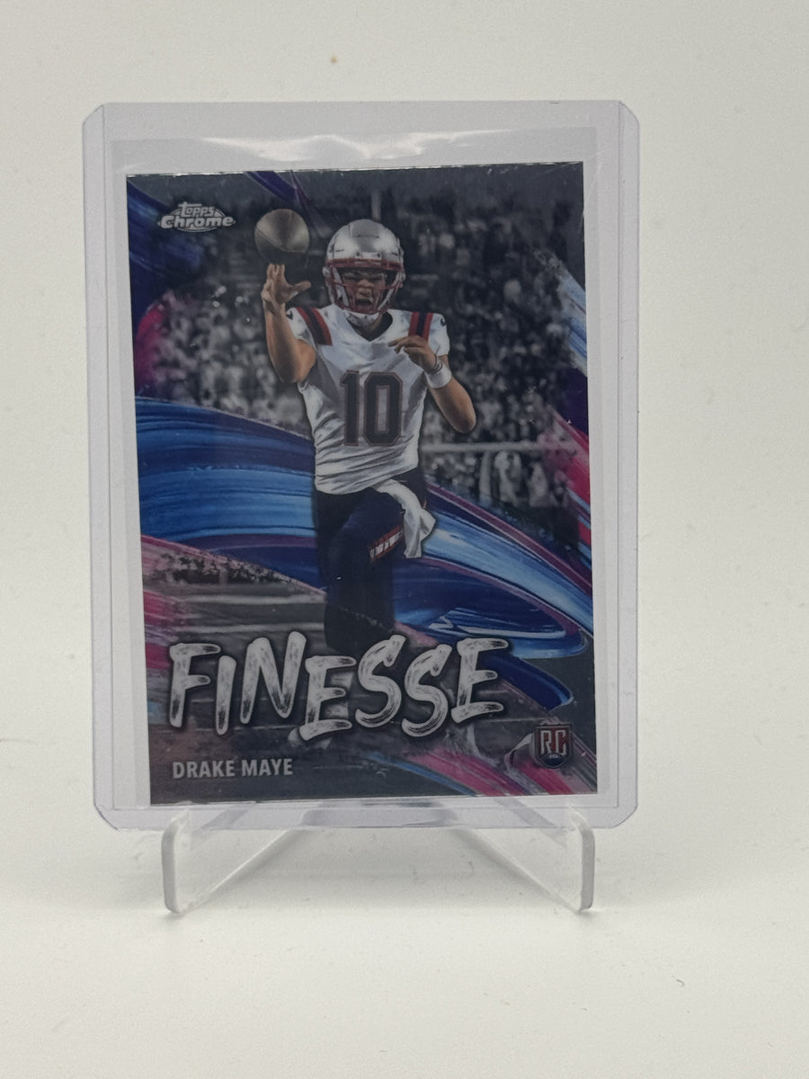 2024 Topps Chrome #F-2 Drake Maye Finesse