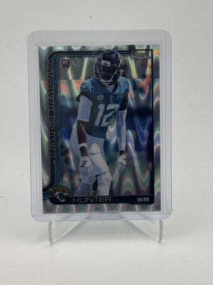 2025 Topps Chrome #332 Travis Hunter Ray Wave Refractor