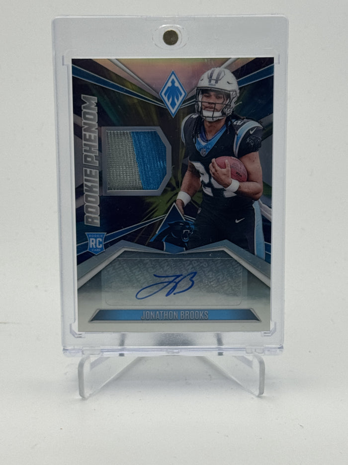 2024 Panini Phoenix #RPJA-JBS Jonathon Brooks Rookie Autographs ColorBurst #/24