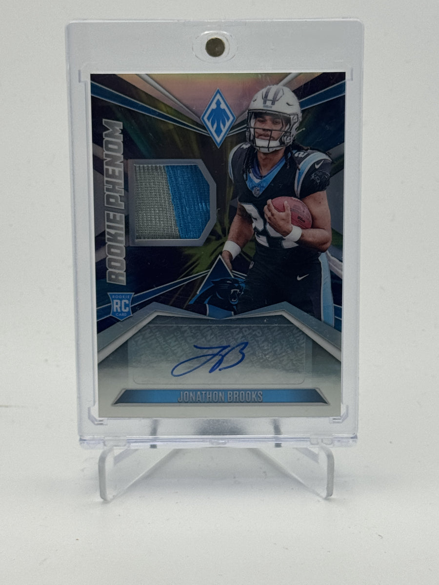 2024 Panini Phoenix #RPJA-JBS Jonathon Brooks Rookie Autographs ColorBurst #/24