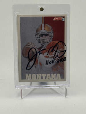1991 Score #620 Joe Montana