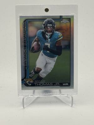 2025 Topps Chrome #135 Brian Thomas Jr. Refractor
