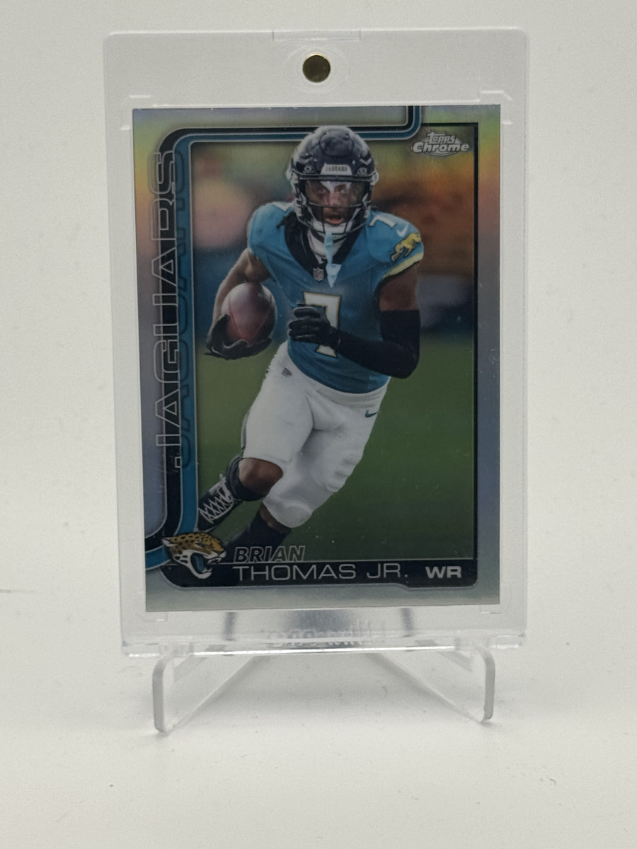 2025 Topps Chrome #135 Brian Thomas Jr. Refractor