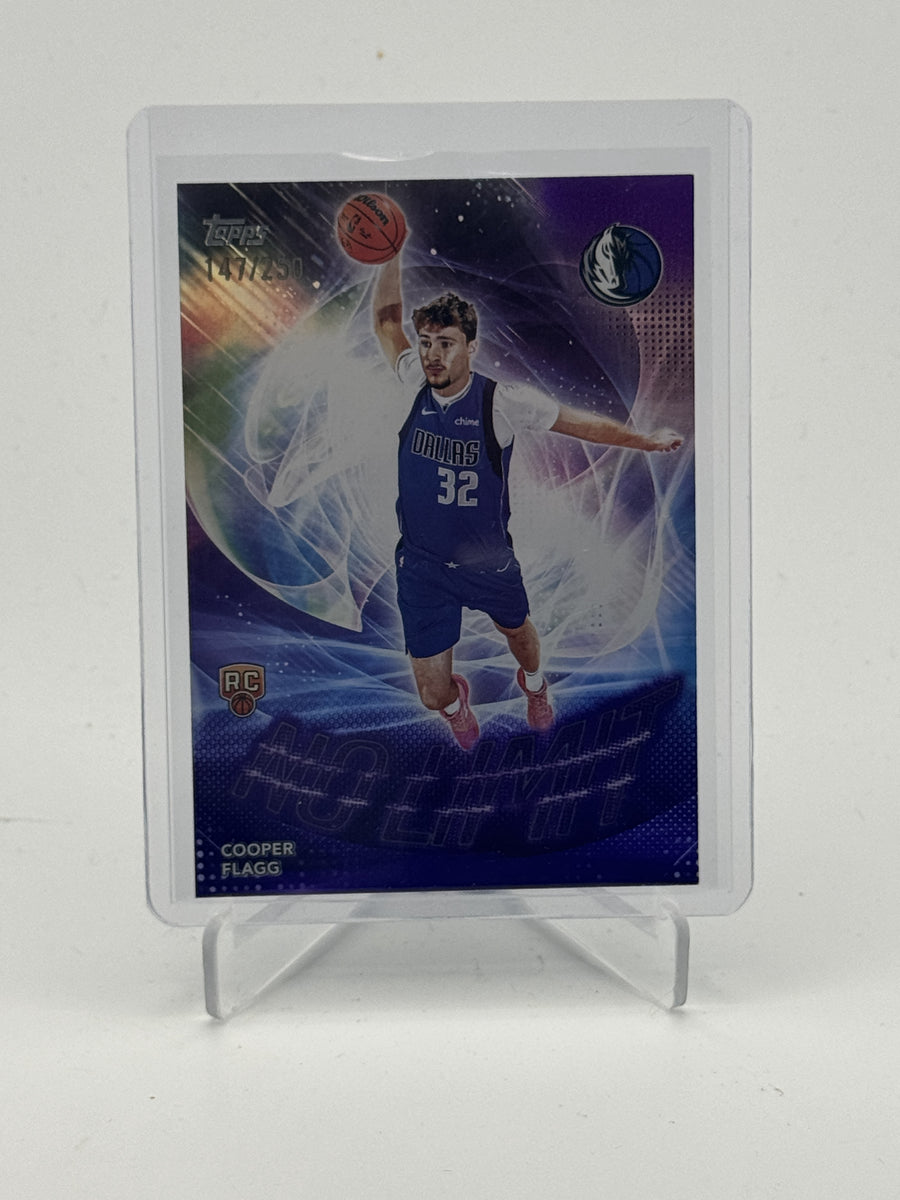 2025-26 Topps #NL-1 Cooper Flagg No Limit Purple Rainbow #/250