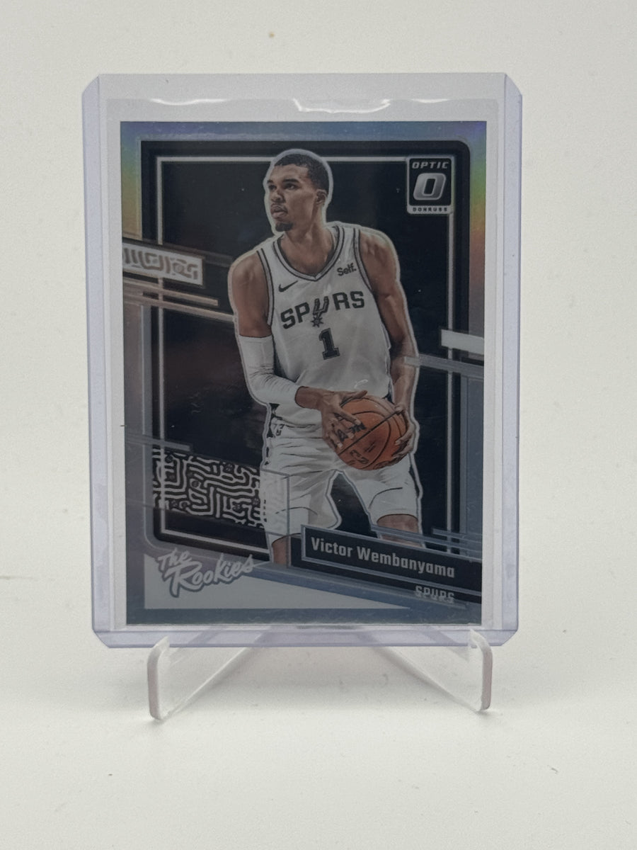 2023-24 Donruss Optic #4 Victor Wembanyama The Rookies Holo