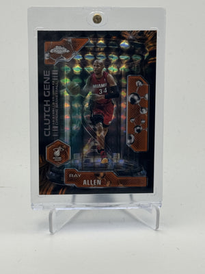 2025-26 Topps Chrome #CG-23 Ray Allen Clutch Gene Geometric Refractor