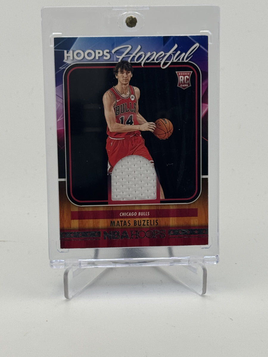2024-25 Hoops #HHM-MBB Matas Buzelis Hoops Hopeful Memorabilia