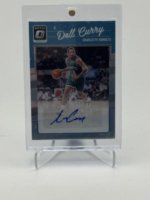 2023-24 Donruss Optic #RSS-DEL Dell Curry Retro Series Signatures Choice
