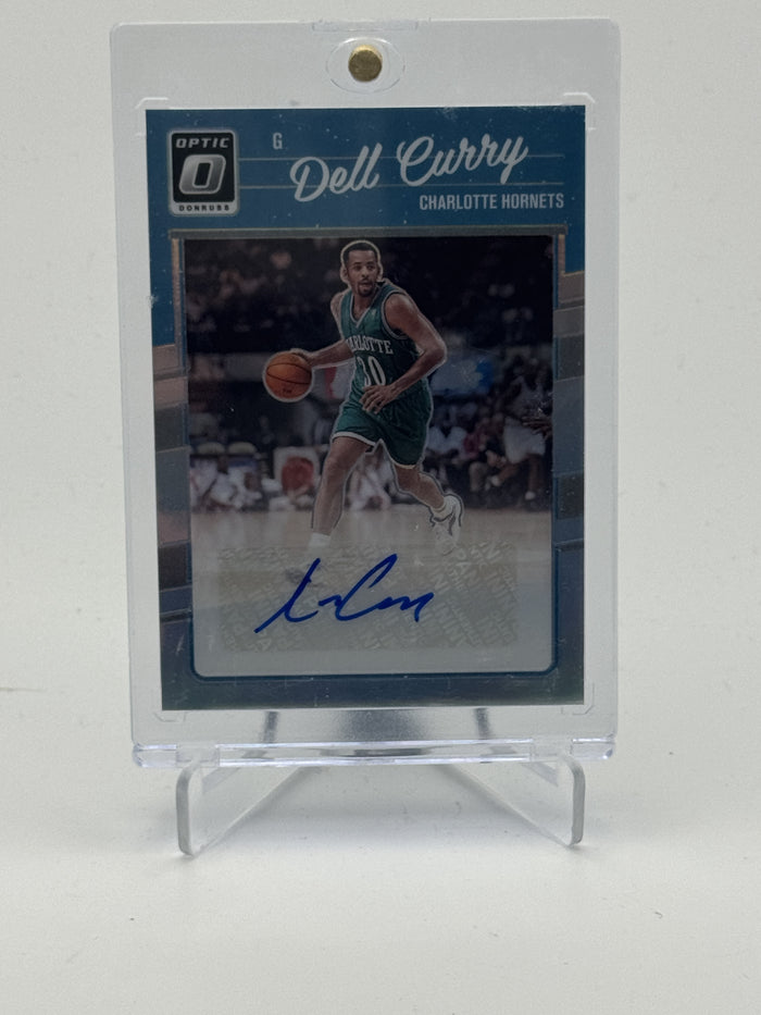 2023-24 Donruss Optic #RSS-DEL Dell Curry Retro Series Signatures Choice