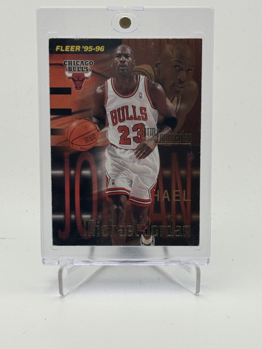 1995-96 Fleer European #394 Michael Jordan