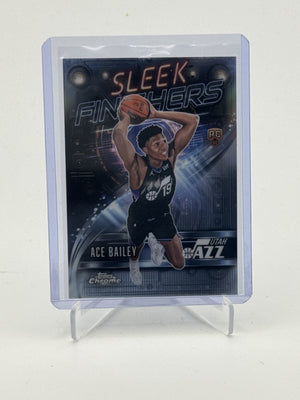 2025-26 Topps Chrome #SF-25 Ace Bailey Sleek Finishers