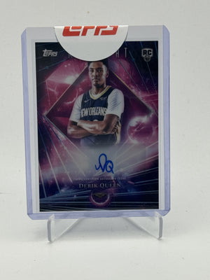 2025-26 Topps Midnight #DMAR-DQ Derik Queen Dark Matter Autographs Rookies
