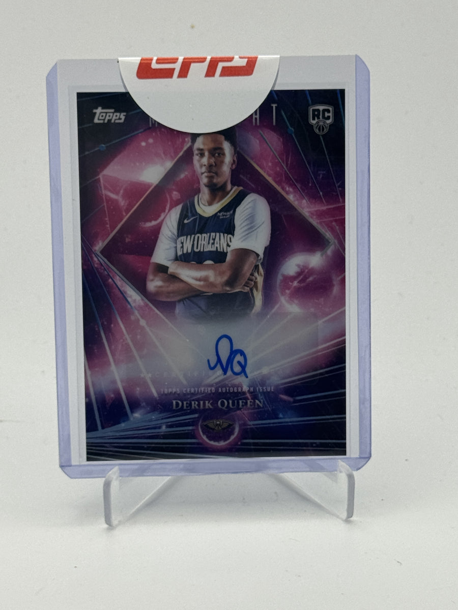 2025-26 Topps Midnight #DMAR-DQ Derik Queen Dark Matter Autographs Rookies