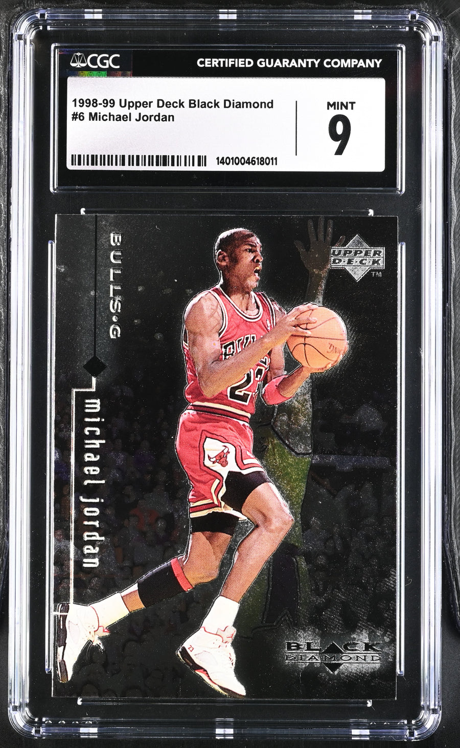 1998-99 Black Diamond #6 Michael Jordan CGC 9