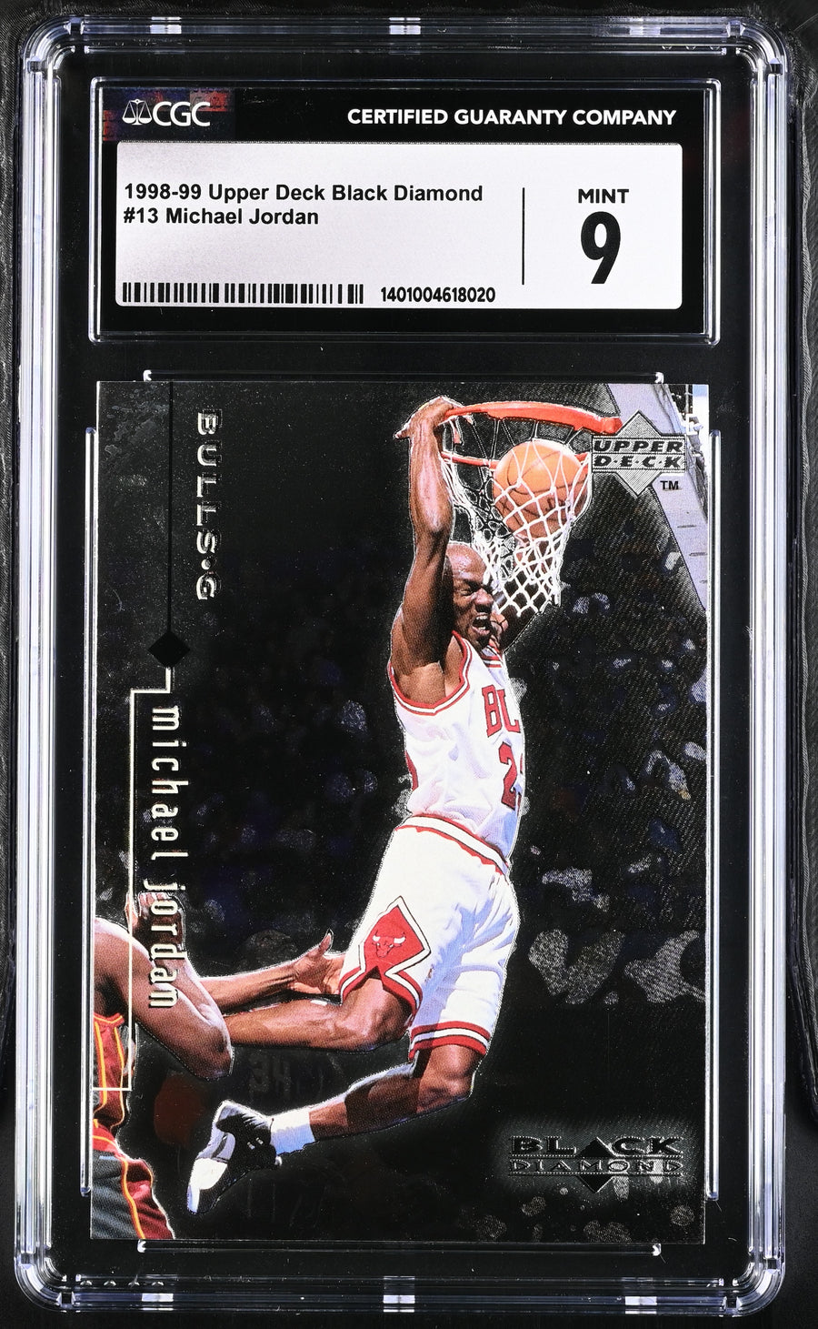 1998-99 Black Diamond #13 Michael Jordan CGC 9