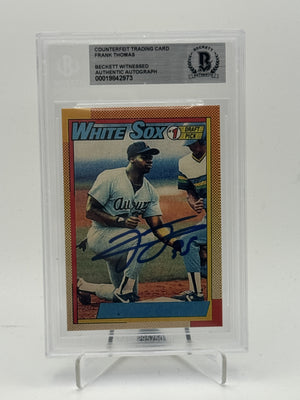 2017 Topps Archives #414 Frank Thomas Topps Originals Autographs #/20