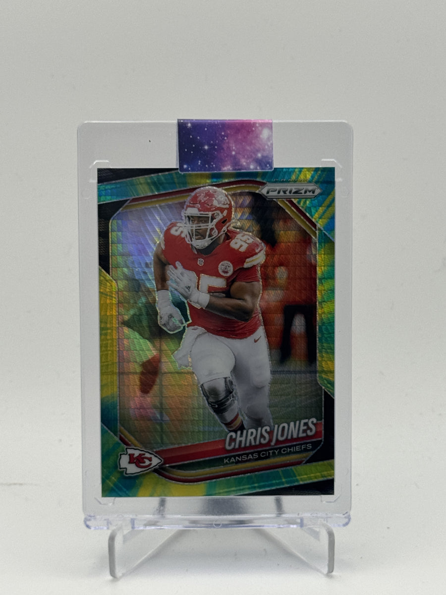 2025 Panini Prizm #113 Chris Jones Hyper #/200