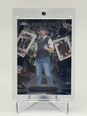 2026 Topps Chrome WWE #HOC-10 Sheamus House of Cards